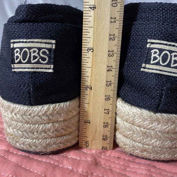 Size 8 Bob’s from Sketchers with memory foam insoles, black - Picture 8 of 8